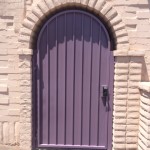 purple screen door image