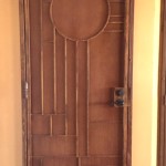 art deco screen door image