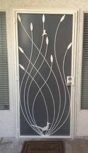 ocotillo design screen door image
