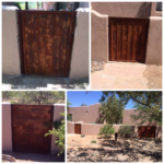 rust finished custom security doors image